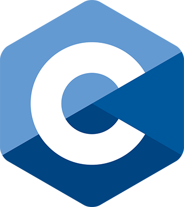 C programming language logo representing Low-Level Programming projects